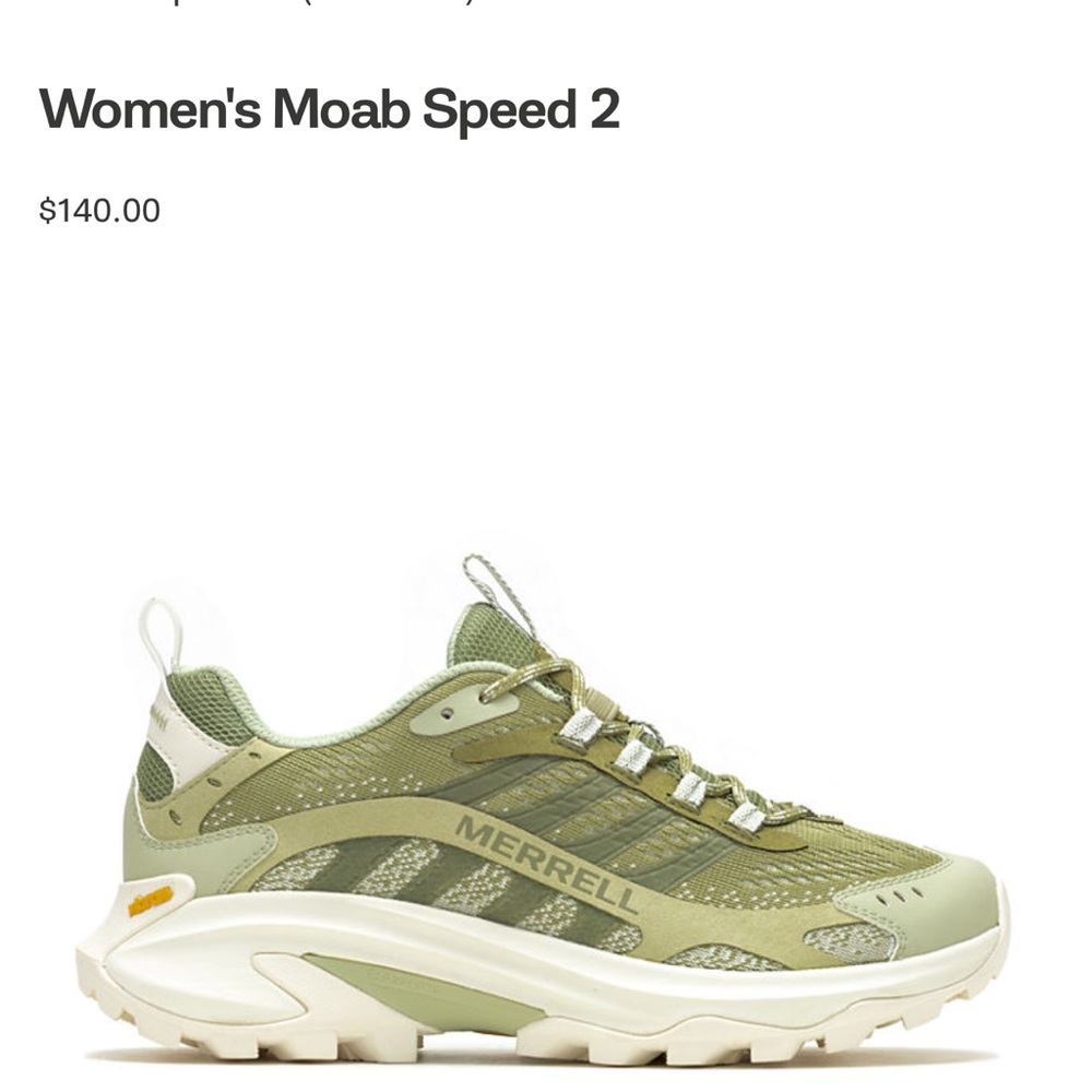 MERRELL WOMENS MOAB SPEED 2